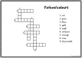 Vorschau - Arbeitsblätter - Englisch-Vokabeln in Form von Kreuzworträtseln darstellen (treasure chest, cross words) - Seite 1