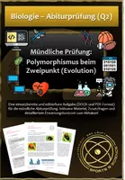 Vorschau - Test - Abiturprüfung Biologie - Zweipunkt-Marienkäfer (Evolution) - Deckblatt