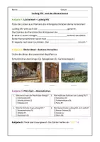 Vorschau - Arbeitsblätter - Rätsel Ludwig XIV und der Absolutismus - Deckblatt