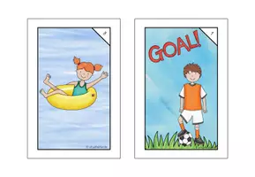 Vorschau - Arbeitsblätter - PAKET 3x Story walk // Lesespaziergang Englisch - Seite 2
