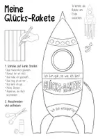 Vorschau - Arbeitsblätter - Glücks-Rakete - Kreativprojekt Glücksunterricht / Glück - Seite 3