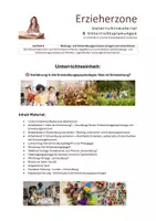 Vorschau - Stundenentwürfe - Unterrichtssequenz: Einführung in die Entwicklungspsychologie Was ist Entwicklung, Lernfeld 4: Bildungs- und Entwicklungsprozesse anregen und unterstützen - Deckblatt