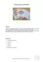 Vorschau - Spiele - Kunst Fasching, Faschingsporträt würfeln, Grundschule - Seite 3
