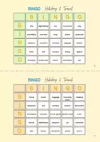 Aperçu - Jeux - BINGO: Holiday & Travelling / English Game / ESL EFL - Page 3