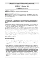 Vorschau - Klassenarbeiten - Kunst GK Klausur Collage und Kolorierung Dadaismus - Seite 1