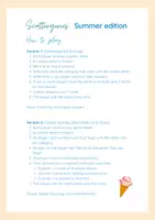 Aperçu - Jeux - SUMMER: Scattergories / English Game / ESL / Warm-up - Page 1
