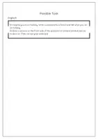 Aperçu - Fiches - Postcard Template for Writing and Drawing / Modèle de carte postale - Page 2