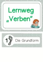 Vorschau - Arbeitsblätter - Verben- Lernweg mit 5 Stationen (Klasse 1-2) - Seite 2