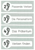 Vorschau - Arbeitsblätter - Verben- Lernweg mit 5 Stationen (Klasse 1-2) - Seite 3