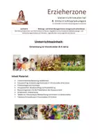 Vorschau - Stundenentwürfe - Entwicklung im Vorschulalter (0–6 Jahre), Lernfeld 4: Bildungs- und Entwicklungsprozesse anregen und unterstützen - Deckblatt