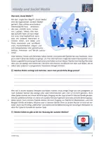 Vorschau - Arbeitsblätter - Das Handy - Fluch und Segen - Seite 3