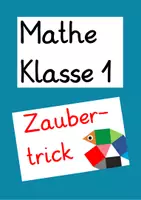 Vorschau - Spiele - Beeindruckender Zaubertrick (Mathe, Klasse 1) - Deckblatt