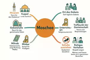 Vorschau - Arbeitsblätter - Lernposter + Arbeitsblatt "Moschee" + Onlineübung & MP3 + Mindmap + Infografik - Seite 3