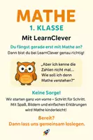 Vorschau - Unterrichtsreihen - Mathe 1. Klasse - Zahlen kennenlernen - Deckblatt