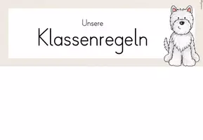 Vorschau - Poster - Classroom-Management: Klassenregeln für deine Hundeklasse in Ich- und Wir-Form (Kl.1-4) - Seite 2