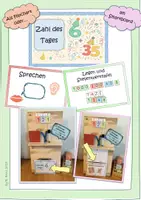 Vorschau - Präsentationen/Tafelbilder - Flipchart zur "Zahl des Tages" und Stellenwert-Zeitmaschine - Deckblatt