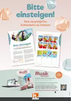 Vorschau - Stundenentwürfe - Bewegung im Stuhlkreis: Achterbahnfahrt als Sitztanz - Deckblatt