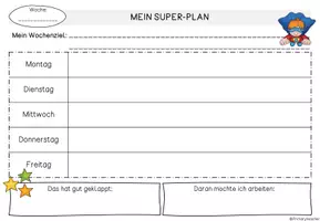 Vorschau - Fördermaterial/Inklusion - Verstärkerplan - Plan zur Verhaltensstärkung und Zielvereinbarung - Seite 3
