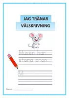 förhandsvisning - Öva välskrivning med djur / enklare - sida 2