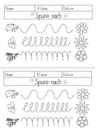 Vorschau - Arbeitsblätter - Schwungübungen mit Sommer- & Strand-Motiven ☀️⛱🍉 - Seite 3