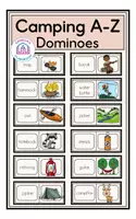 Aperçu - Jeux - Camping A-Z - Dominoes (Anglais) - Page de couverture