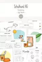 Vorschau - Arbeitsblätter - Hunde AG Projekt (Hundehaltung) - Deckblatt