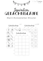Vorschau - Spiele - Gedächtnislauf Knochen - Sprint und Ausdauerspiele - Deckblatt