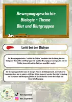 Vorschau - Text - Bewegungsgeschichte Biologie - Blut und Blutgruppen - Deckblatt