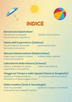 anteprima - Esercizi - AVVENTURE ESTIVE IN QUARTA - Quaderno delle vacanze - Pagina 1