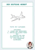 Vorschau - Arbeitsblätter - Der Deutsche Herbst - Deckblatt