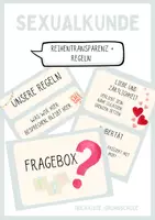 Vorschau - Stundenentwürfe - Sexualkunde Reihentransparenz + Regeln - Deckblatt