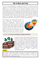 Vorschau - Arbeitsblätter - Plattentektonik Erdkunde - Seite 1