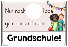 Vorschau - Anderer Materialtyp - Countdown für den Abschied in der Grundschule - Seite 2