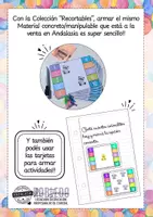 Vista previa - Tarjetas / Manipulativos - Recurso Imprimible: ASOCIACIÓN NÚMERO -CANTIDAD - página 3
