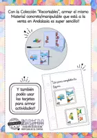 Vista previa - Refuerzo / NEE / Materiales de apoyo - Recurso Imprimible: UNIENDO MITADES - página 3