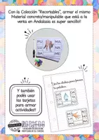 Vista previa - Refuerzo / NEE / Materiales de apoyo - Recurso Imprimible: UNIENDO SÍLABAS CON IMÁGENES REALES - página 3