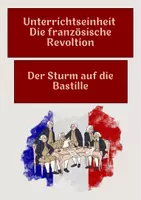 Vorschau - Arbeitsblätter - Der Sturm auf die Bastille - Deckblatt