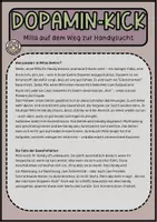 Vorschau - Arbeitsblätter - Handysucht - Millas Alltag - Text mit Aufgaben - Seite 2