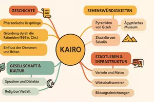 Vorschau - Arbeitsblätter - Lernposter + Arbeitsblätter zum Thema "Kairo" + Lösung & MP3 + Mindmap + Infografik - Seite 3