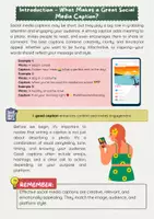 Vorschau - Arbeitsblätter - Writing Social Media Captions: Tonfall, Engagement, Hashtags - Seite 1