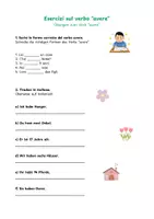 Vorschau - Arbeitsblätter - Das Verb "haben" / Il verbo "avere" (italienisch/italiano) - Seite 2