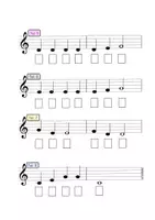 Vorschau - Arbeitsblätter - "Hänschen klein" auf dem Glockenspiel Gemeinsam Musizieren - Seite 3