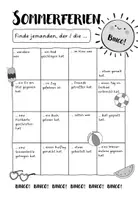 Vorschau - Arbeitsblätter - Sommerferienbingo – Gesprächsanlass für den ersten Schultag (4. - 5. Klasse) - Seite 2