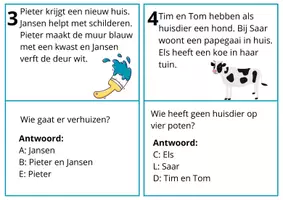 Voorbeeld - Bewegend leren begrijpend lezen E3 deel 4 - Pagina 1