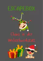 Vorschau - Arbeitsblätter - Escapebox: Chaos in der Wichtelwerkstatt - Deckblatt