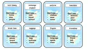 Vorschau - Spiele - be used to + ing - Introduction + game - Seite 2