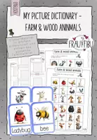 Vorschau - Unterrichtsreihen - My Picture Dictionary - farm & wood animals - Deckblatt