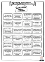 Vorschau - Arbeitsblätter - a grateful mind - Sprich darüber...kulturelle Unterschiede - Seite 1