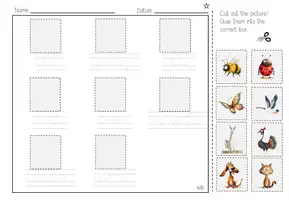 Vorschau - Unterrichtsreihen - Materialpaket Farm & Wood Animals Englischunterricht - Seite 1