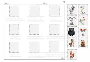Vorschau - Unterrichtsreihen - Materialpaket Farm & Wood Animals Englischunterricht - Seite 2